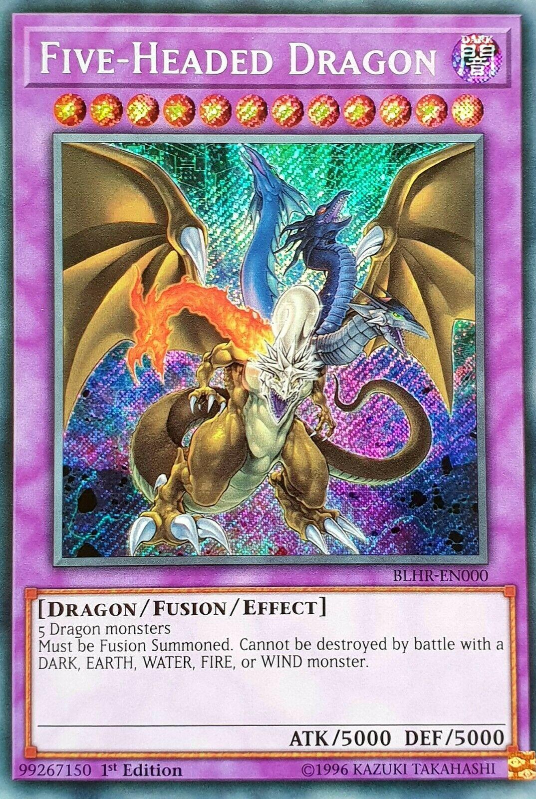 Ygored Five Headed Dragon Yugioh Card Details