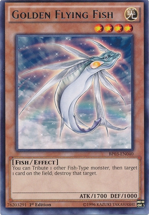 YGORed - Golden Flying Fish YuGiOh Card Details