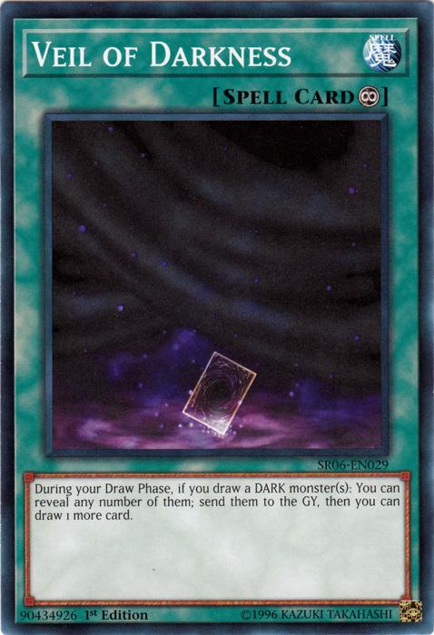PGL2-EN071 Veil of Darkness Gold Rare 1st Edition Yu-Gi-Oh